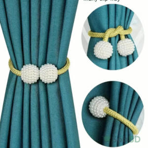 Royal Pearl Magnetic Curtain Tie Backs