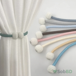 Royal Pearl Magnetic Curtain Tie Backs