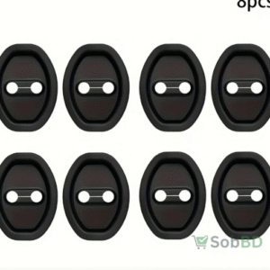 Car Door Lock Cover (Black Color)