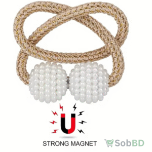 Royal Pearl Magnetic Curtain Tie Backs